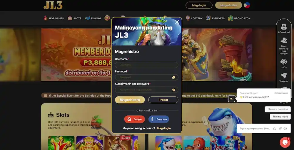 Why do you need to access the correct link when logging into JL3?