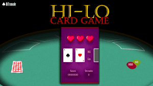Some Basics about Hi-Lo Card Game